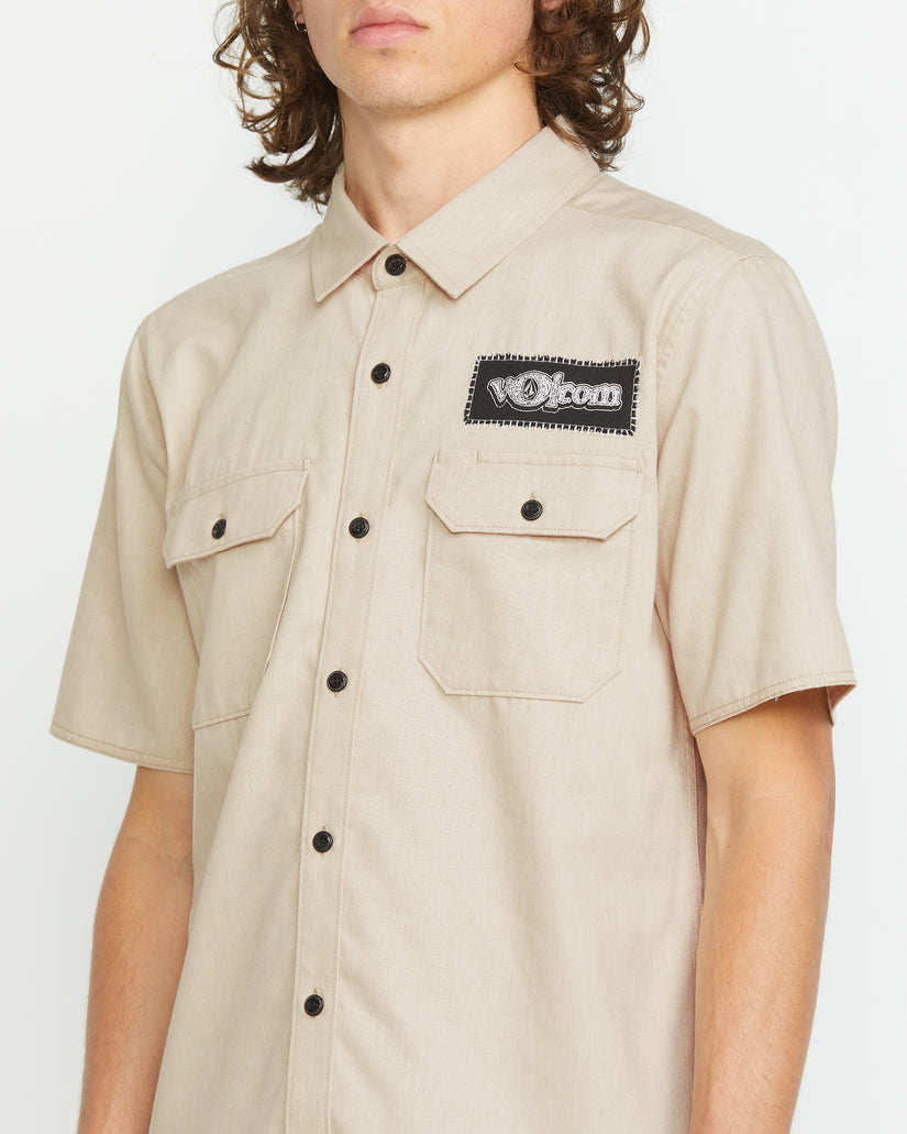 Chemise Volcom Ent - PALE KHAKI