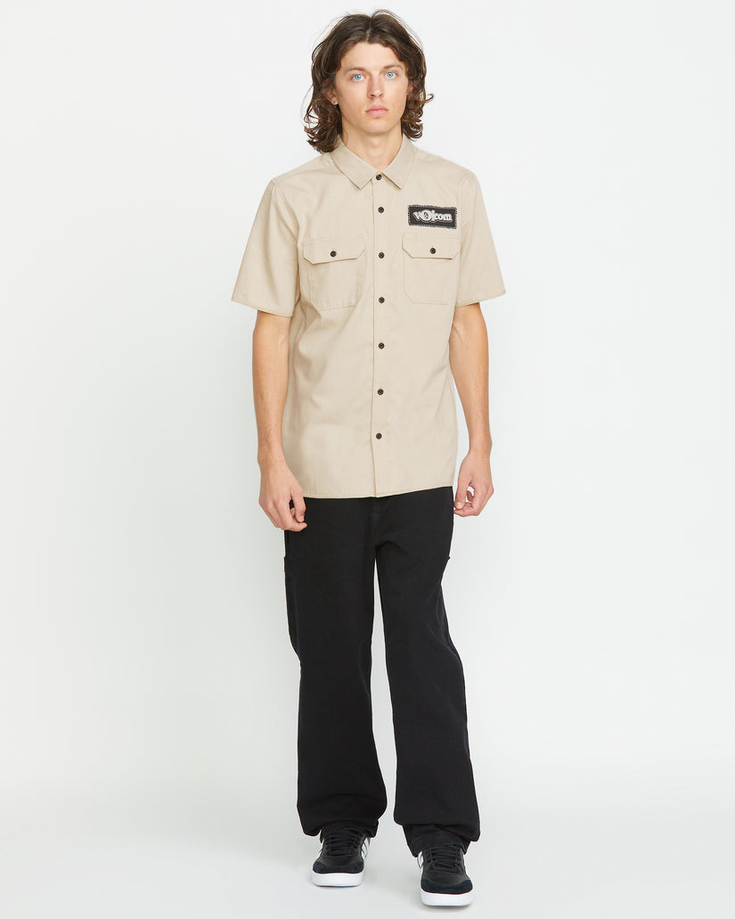 Chemise Volcom Ent - PALE KHAKI