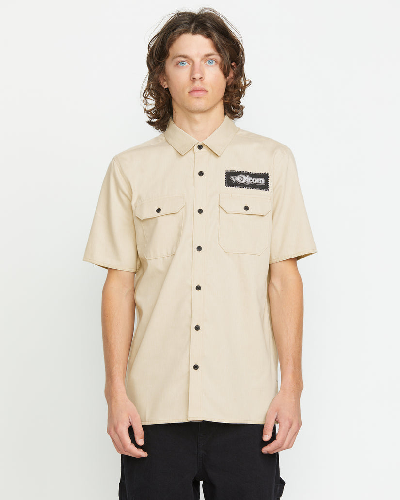 Chemise Volcom Ent - PALE KHAKI