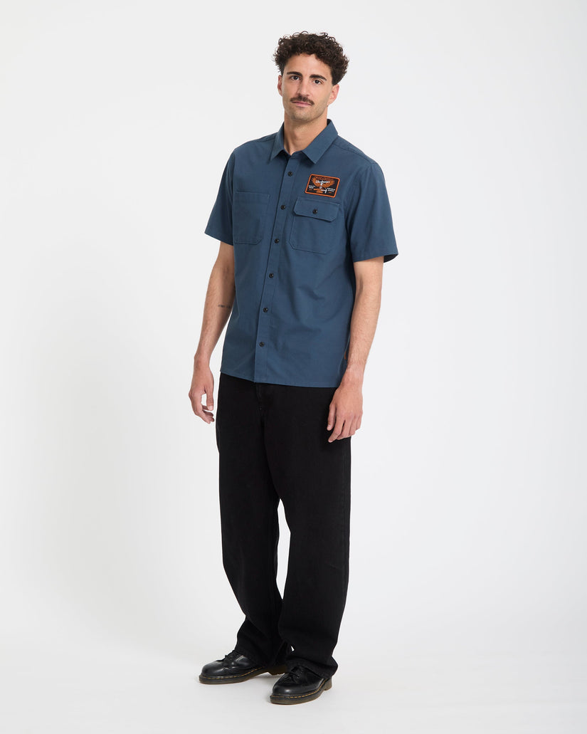 Chemise Slab City - Midnight Blue