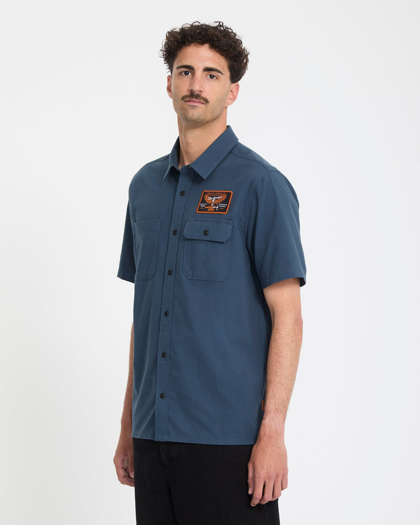 Chemise Slab City - Midnight Blue