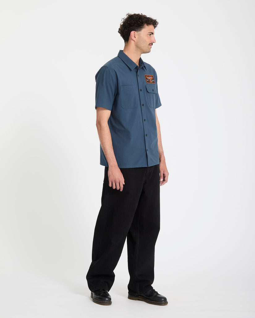 Chemise Slab City - Midnight Blue