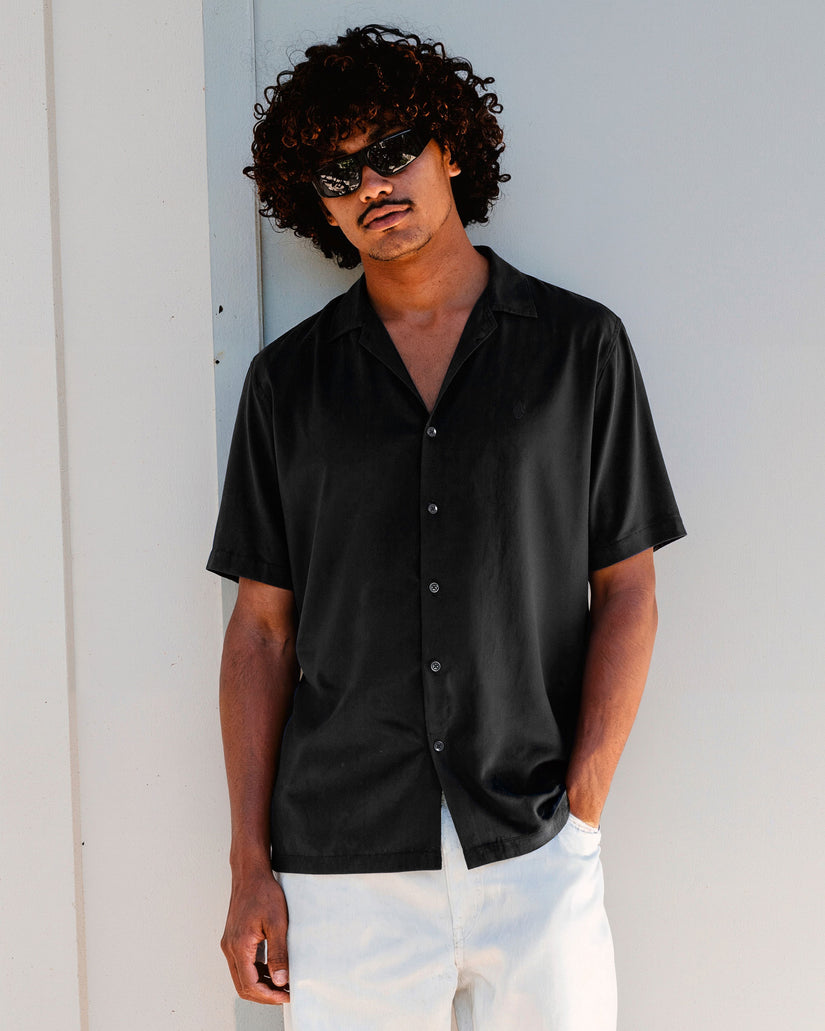 Chemise Single Stone - Gloss Black