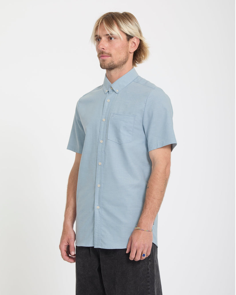 Chemise Everett Oxford - Wrecked Indigo