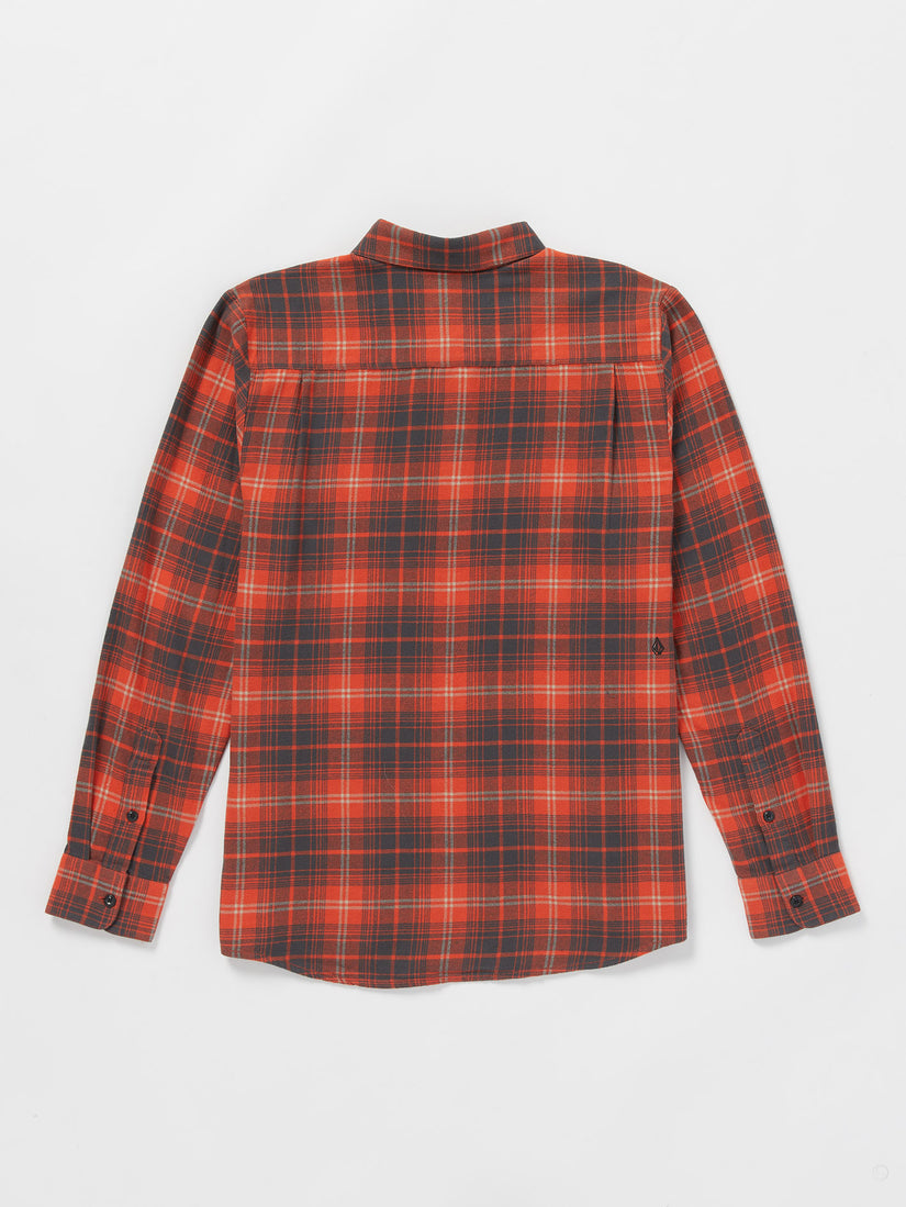 Chemise Caden Plaid - BRIGHT RED