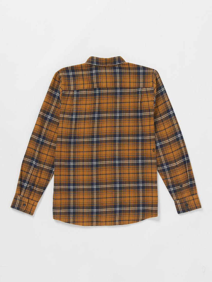 Chemise Caden Plaid - CHESTNUT BROWN