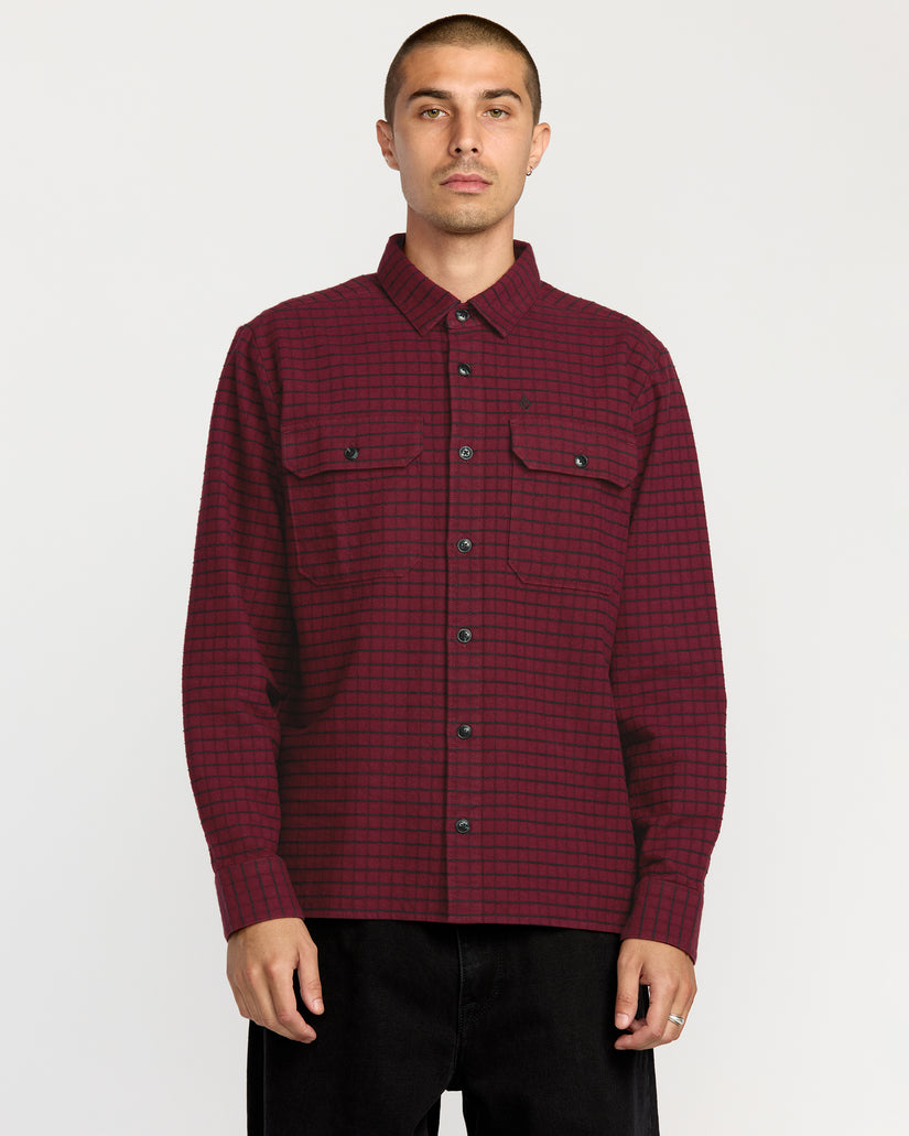 Chemise Augustone - Merlot