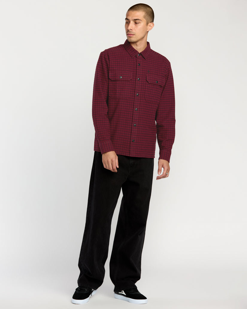 Chemise Augustone - Merlot