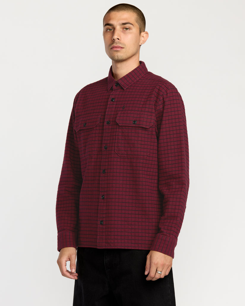 Chemise Augustone - Merlot
