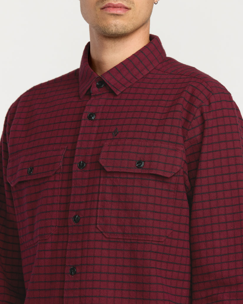 Chemise Augustone - Merlot