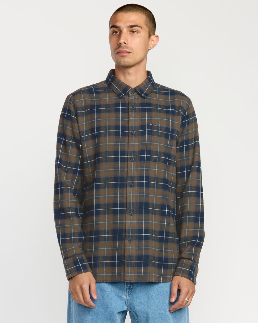 Chemise Caden Plaid - Navy