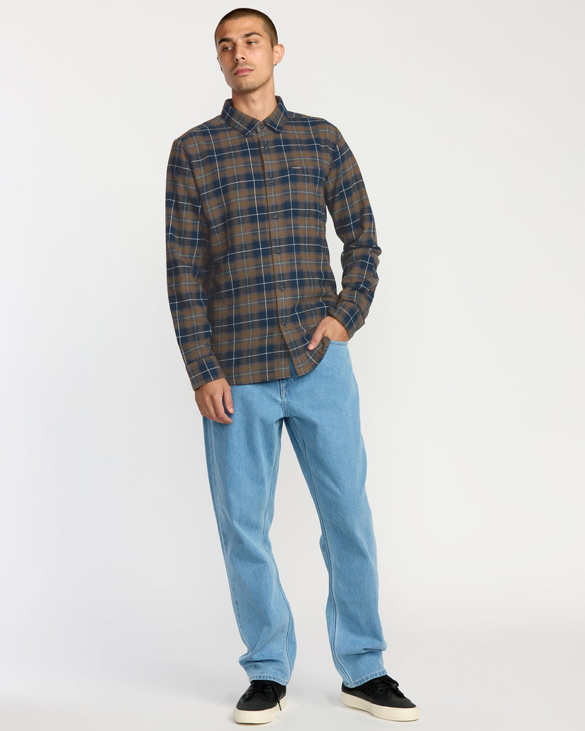 Chemise Caden Plaid - Navy