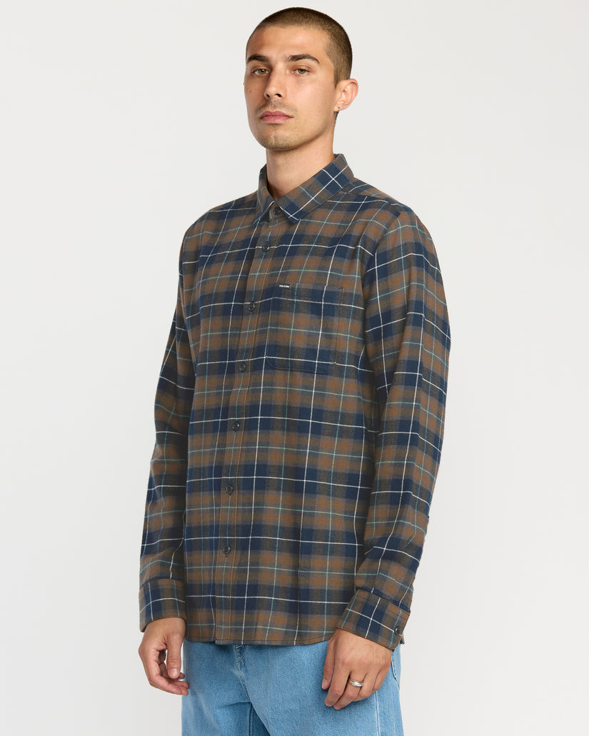 Chemise Caden Plaid - Navy