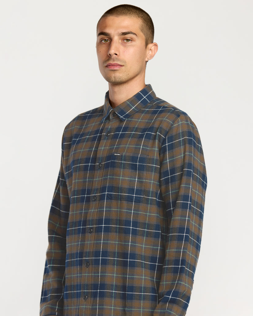 Chemise Caden Plaid - Navy