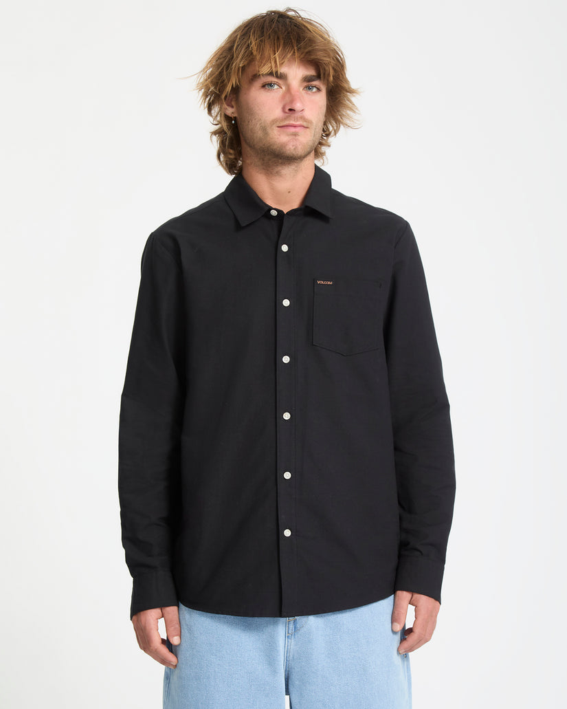 Chemise Veeco Oxford - Black