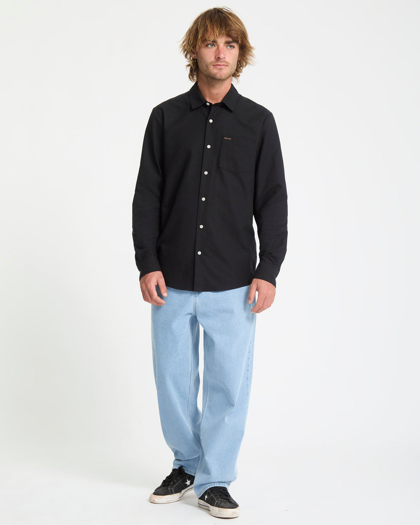 Chemise Veeco Oxford - Black