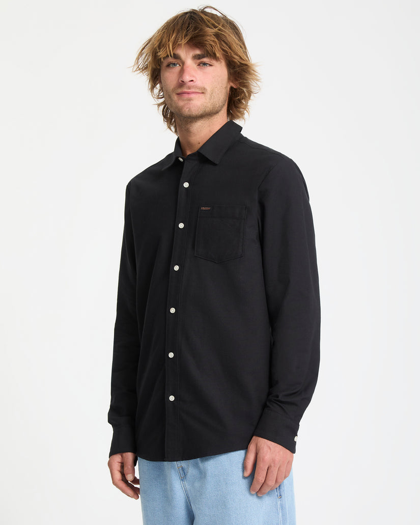 Chemise Veeco Oxford - Black