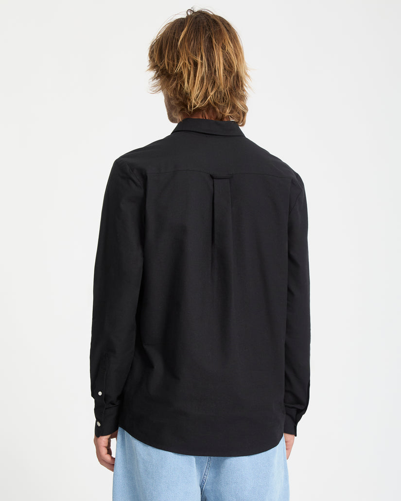 Chemise Veeco Oxford - Black