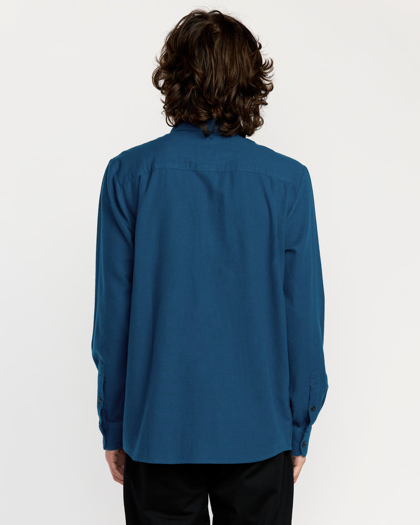 Chemise Caden Solid - Cosmic Blue