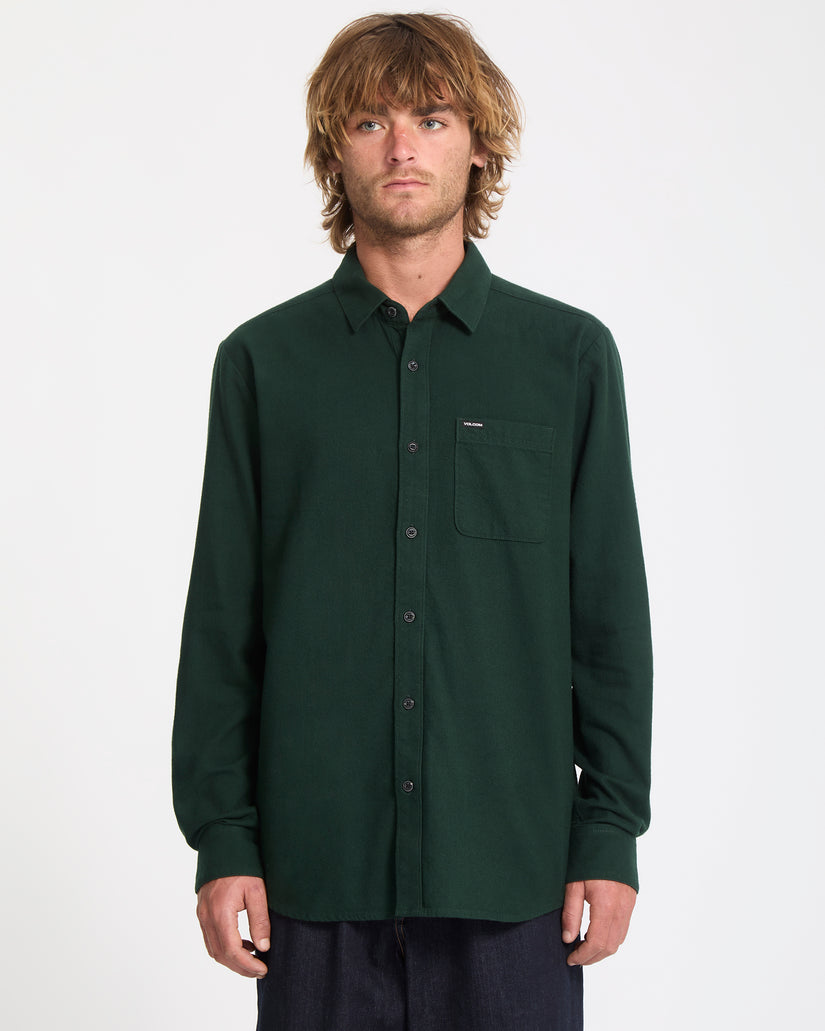 Chemise Caden Solid - Scarab