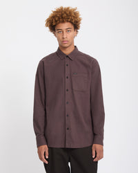 Chemise Caden Solid - Raisin