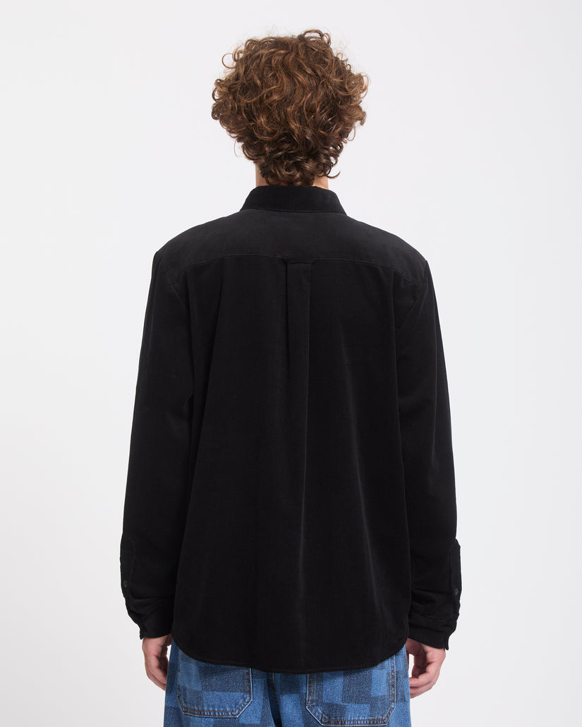 Chemise Zander Corduroy - Black Combo