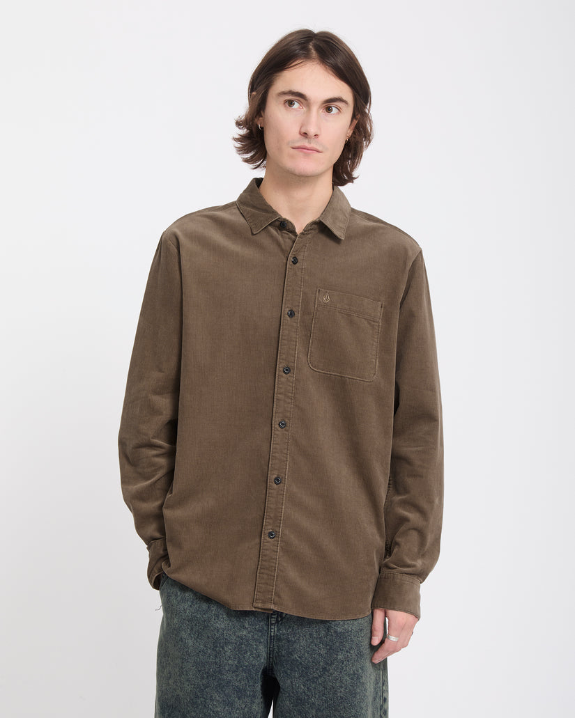 Chemise Zander Corduroy - Earth