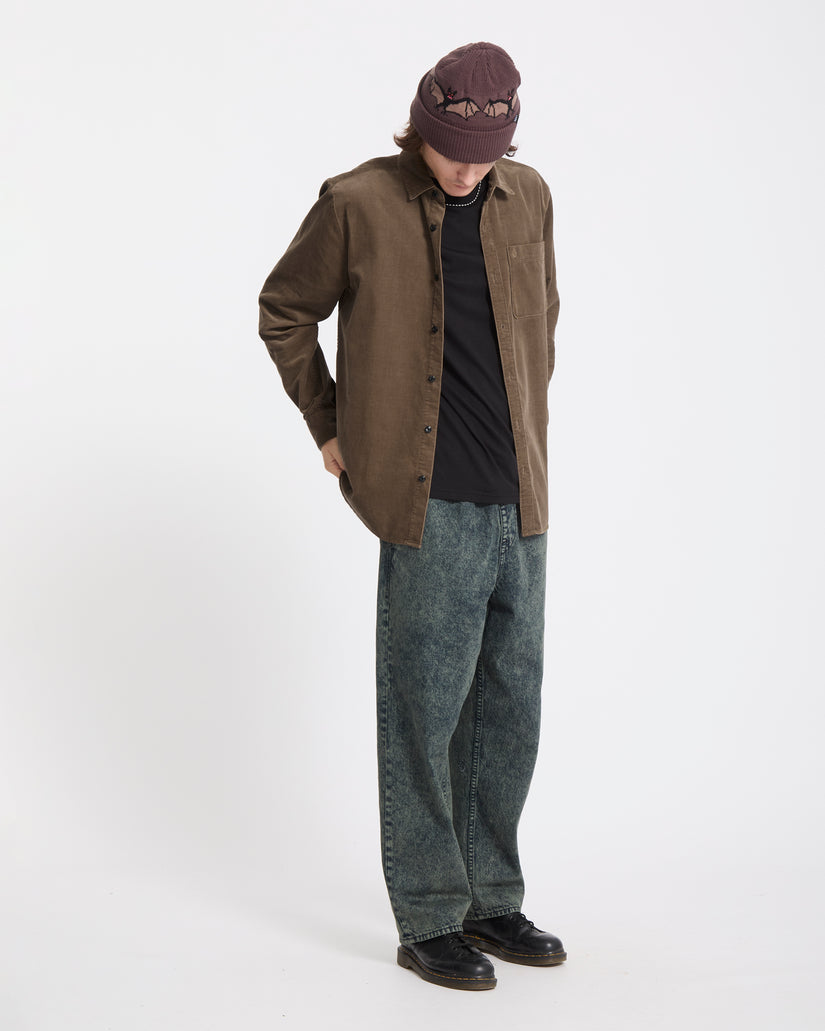 Chemise Zander Corduroy - Earth