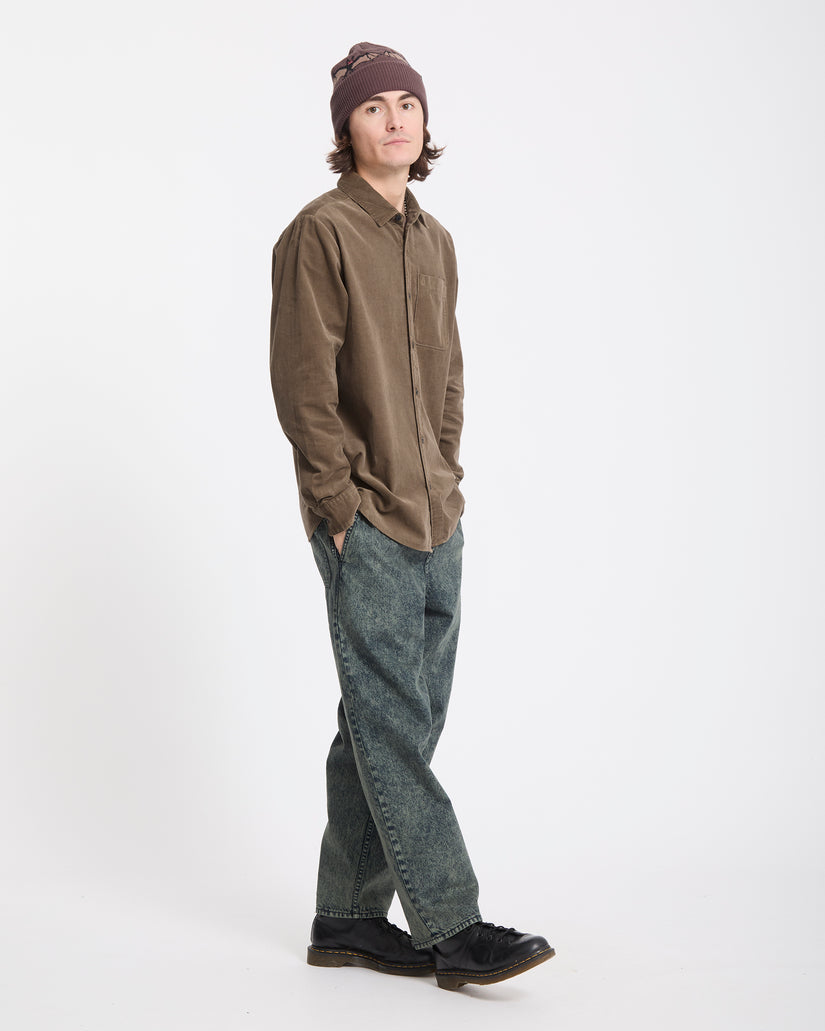 Chemise Zander Corduroy - Earth