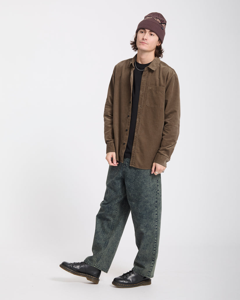 Chemise Zander Corduroy - Earth