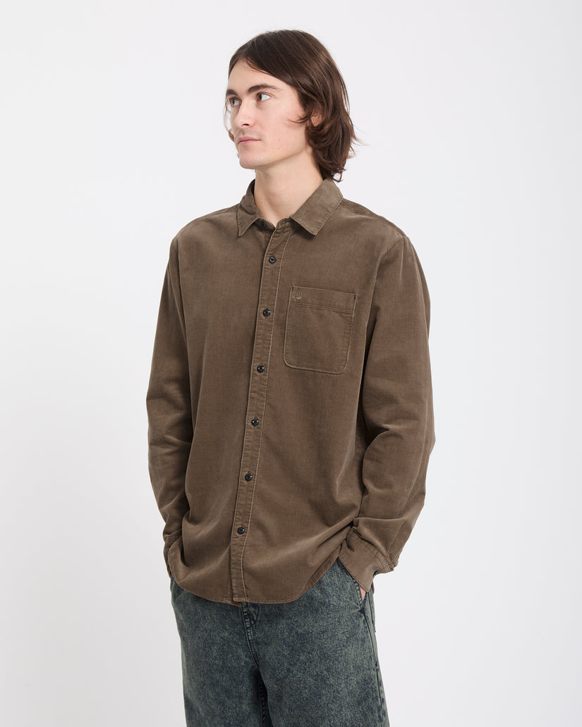 Chemise Zander Corduroy - Earth