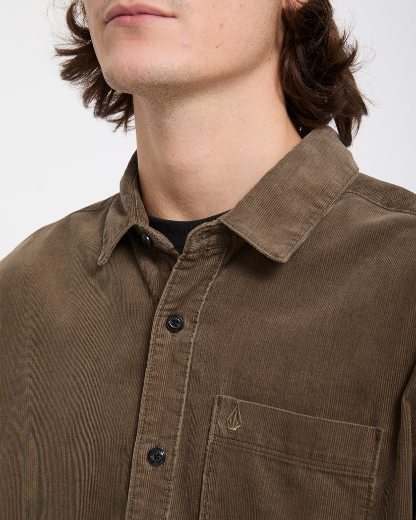 Chemise Zander Corduroy - Earth