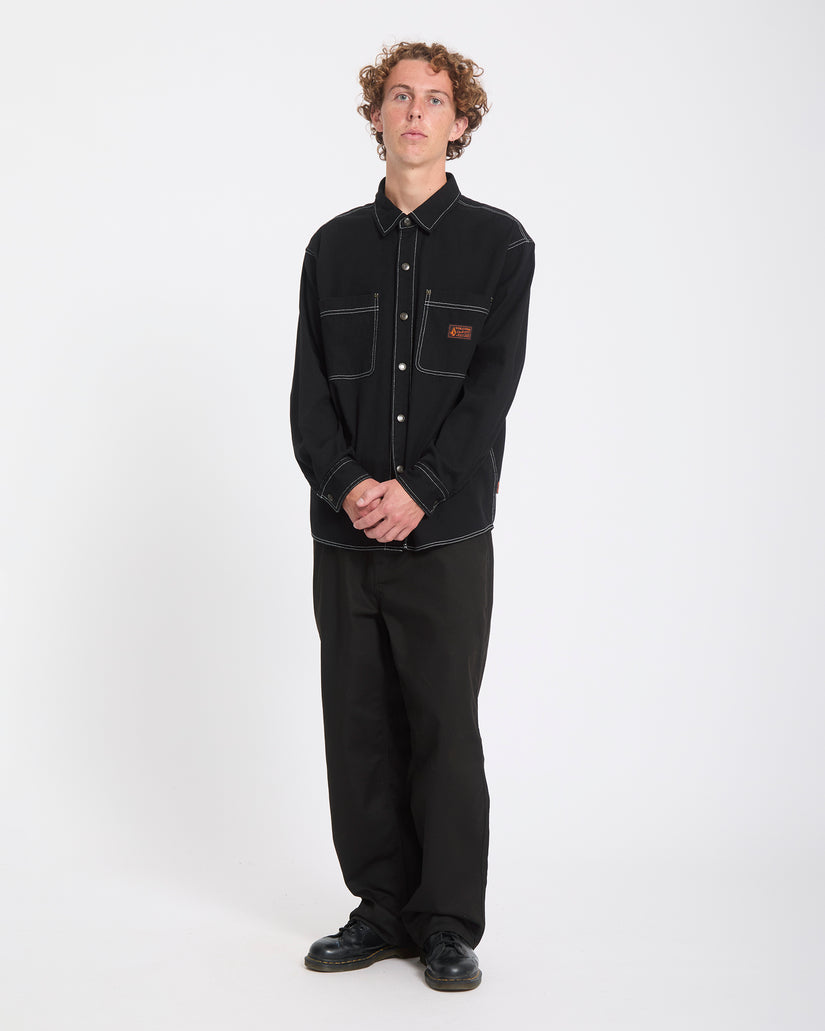 Chemise Levelstone - Black White