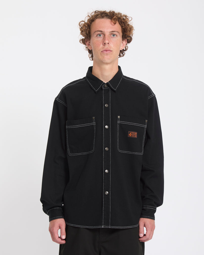 Chemise Levelstone - Black White