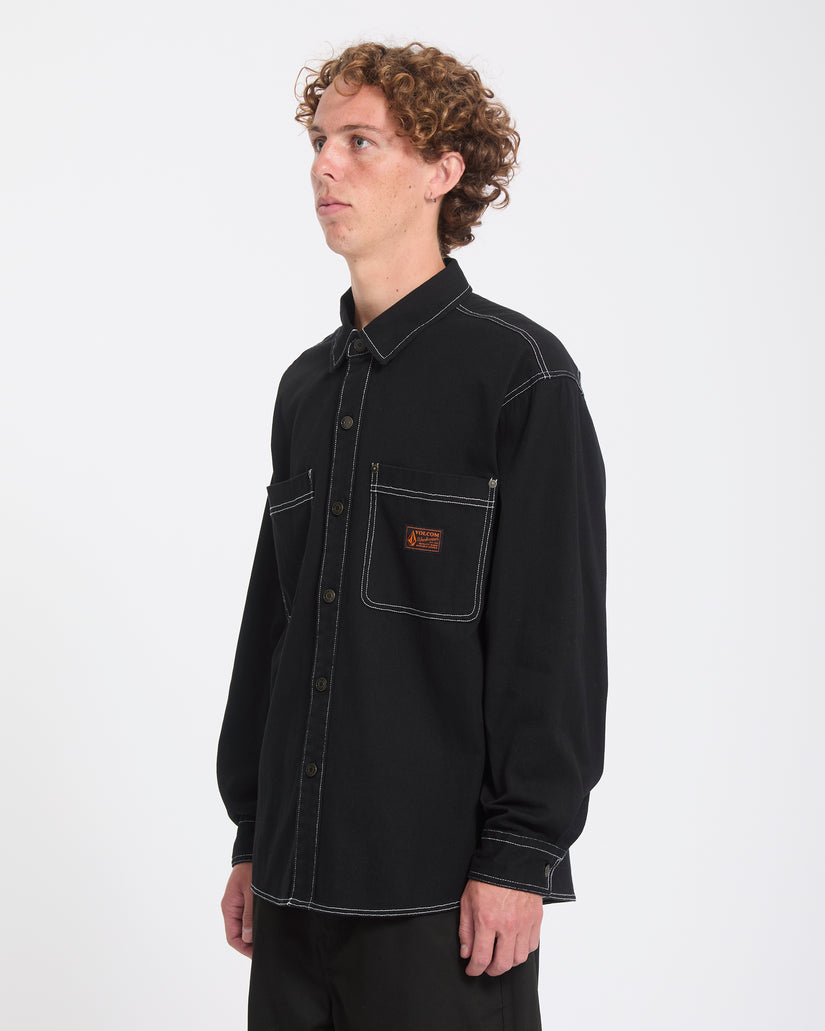 Chemise Levelstone - Black White
