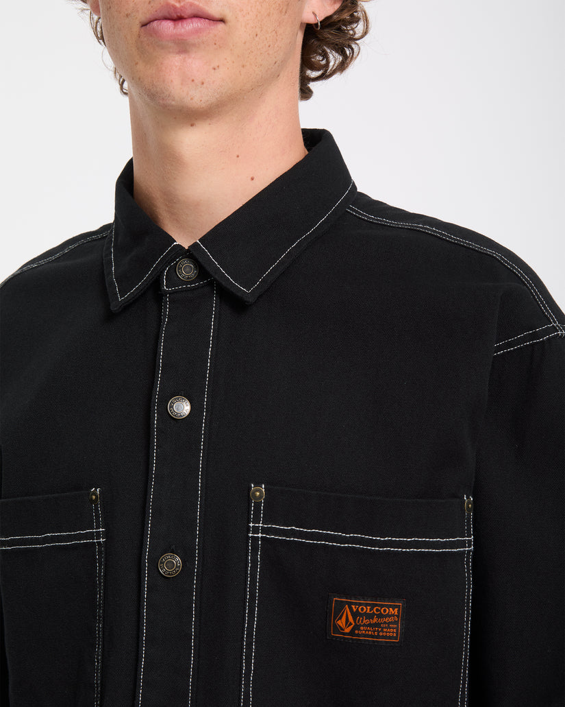 Chemise Levelstone - Black White