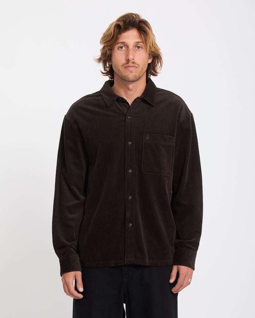 Chemise Fostered II Corduroy - Cacao