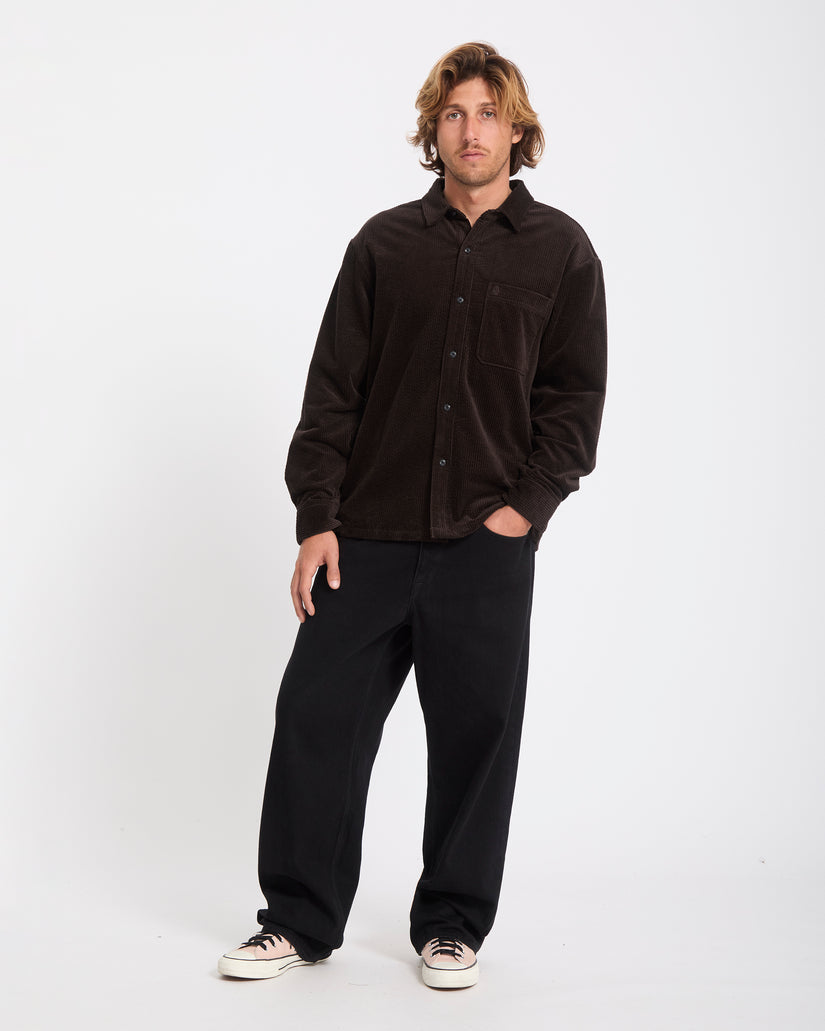 Chemise Fostered II Corduroy - Cacao