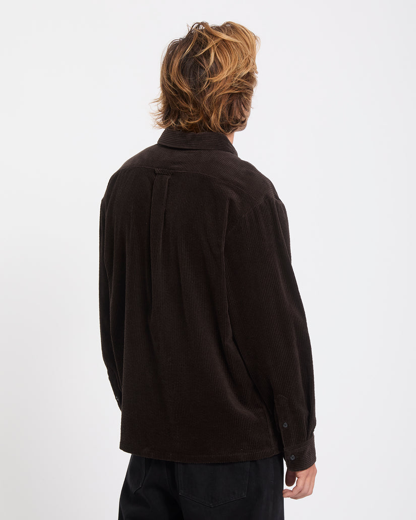Chemise Fostered II Corduroy - Cacao