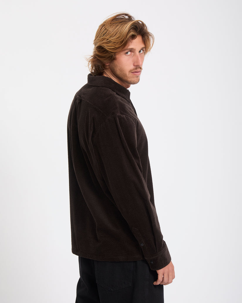 Chemise Fostered II Corduroy - Cacao