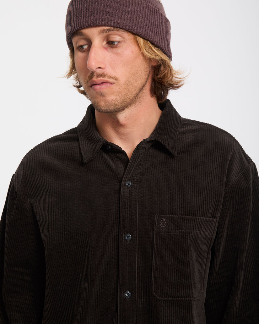 Chemise Fostered II Corduroy - Cacao