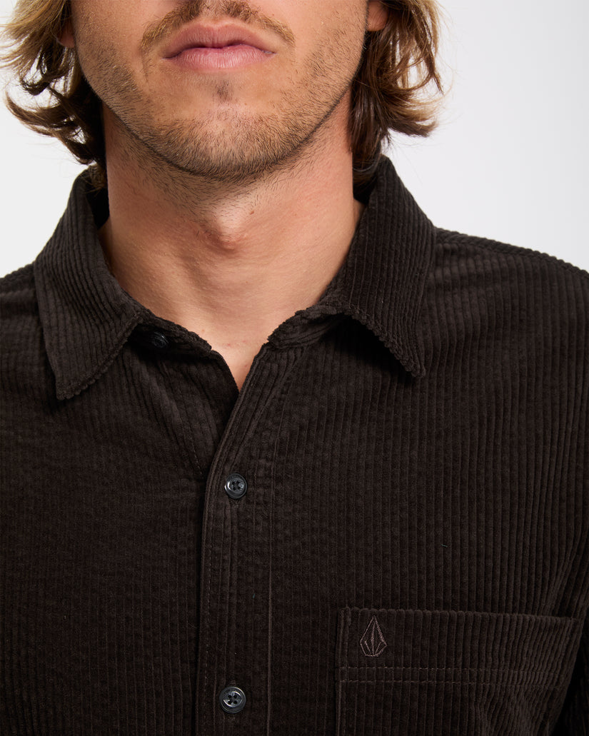 Chemise Fostered II Corduroy - Cacao