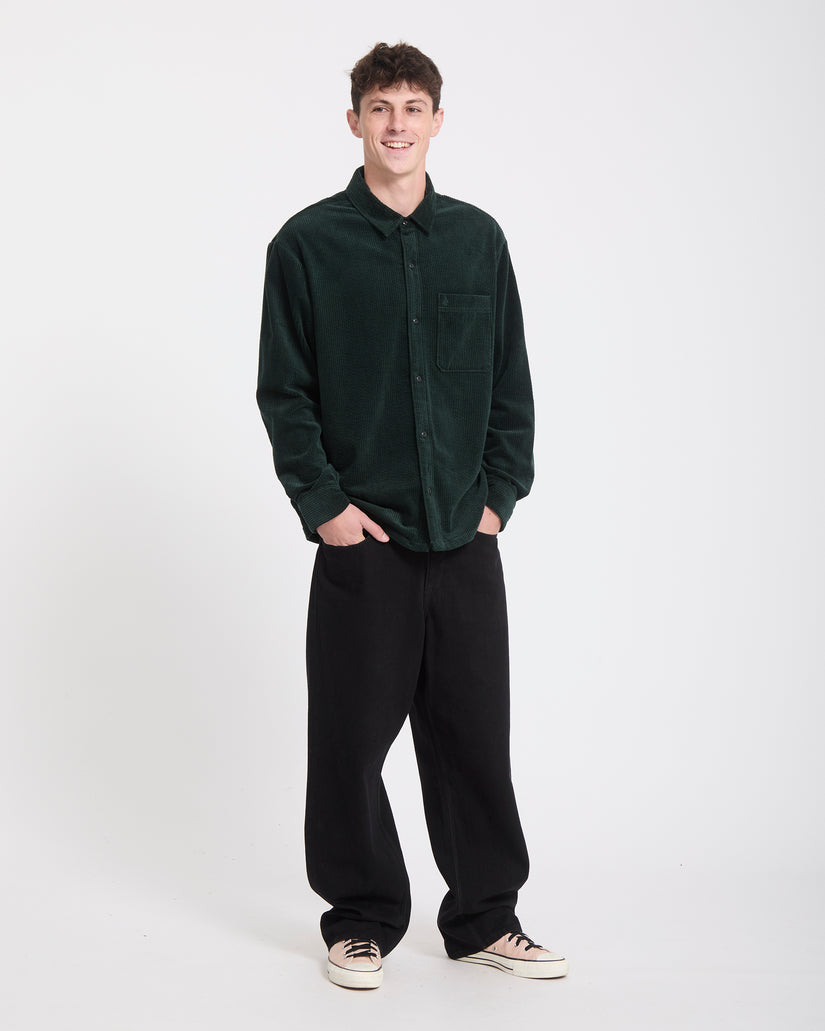 Chemise Fostered II Corduroy - Scarab