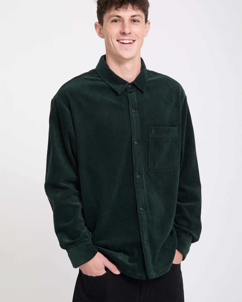 Chemise Fostered II Corduroy - Scarab