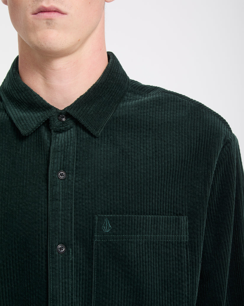 Chemise Fostered II Corduroy - Scarab