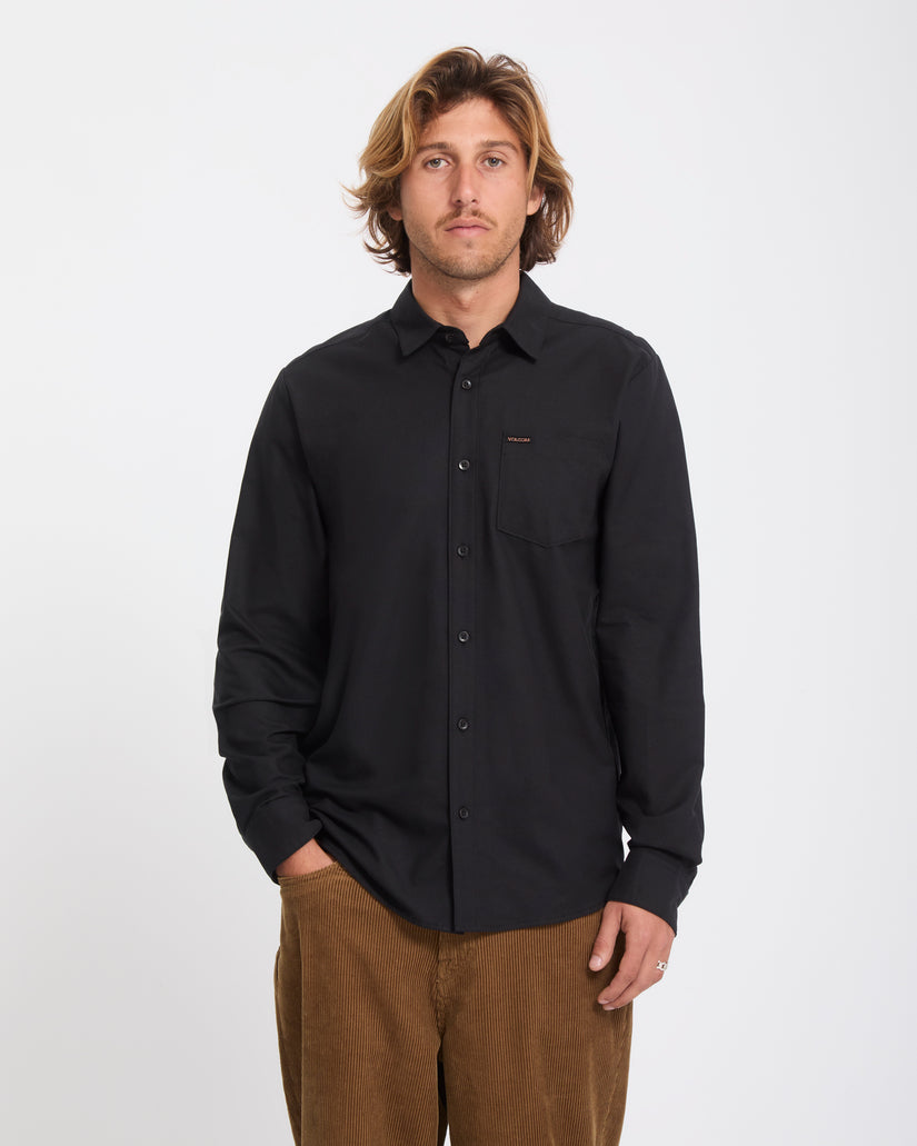 Chemise Veeco Oxford - Black