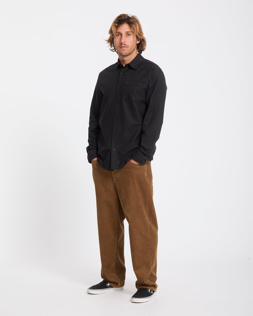 Chemise Veeco Oxford - Black
