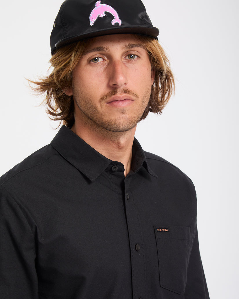 Chemise Veeco Oxford - Black