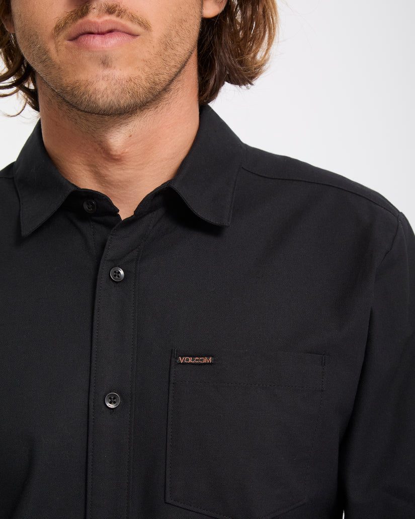 Chemise Veeco Oxford - Black
