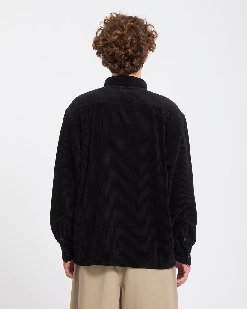 Chemise Ozzy Corduroy - Black